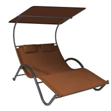   Timeless Tools 2 személyes DELUX napozóágy 3 színben-sötétbarna