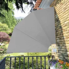   Timeless Tools Legyező árnyékoló erkélyre, 140 cm, 2 színben-szürke