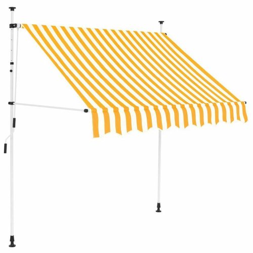 Timeless Tools Feltekerhető napellenző több méretben és színben-sárga csíkos-300x120 cm