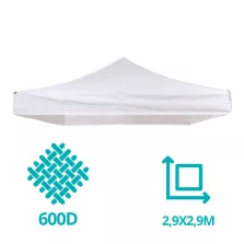   Timeless Tools Pavilon ponyva több típusban-2,9x2,9 méteres tető ponyva