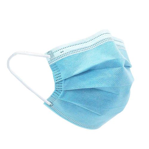 Timeless Tools 50 db egyszer használatos, 3 rétegű, egészségügyi maszk-felnőtt méret