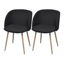 Timeless Tools Betti kárpitozott szék, 2 db -fekete