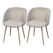 Timeless Tools Betti kárpitozott szék, 2 db -bézs