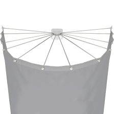 Timeless Tools Ernyő alakú zuhanyfüggönytartó