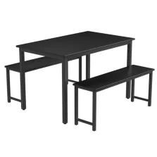   Timeless Tools 3 részes, fém vázas étkezőgarnitúra 2 paddal