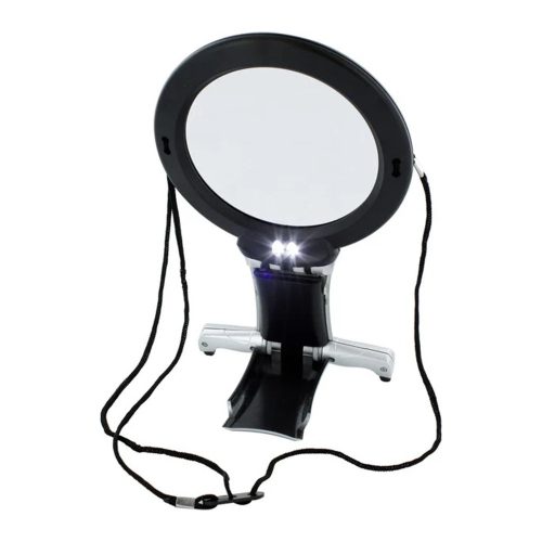 Timeless Tools Nyakbaakasztható nagyító 2 LED-del, hidegfehér