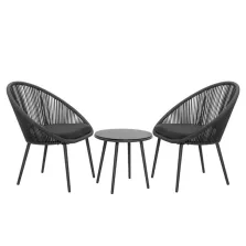 Timeless Tools Kültéri/beltéri fotel 2 db, kis asztallal