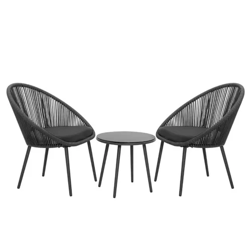 Timeless Tools Kültéri/beltéri fotel 2 db, kis asztallal