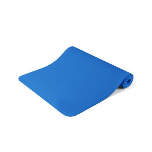 Jóga matrac, ajándék táskával - kék