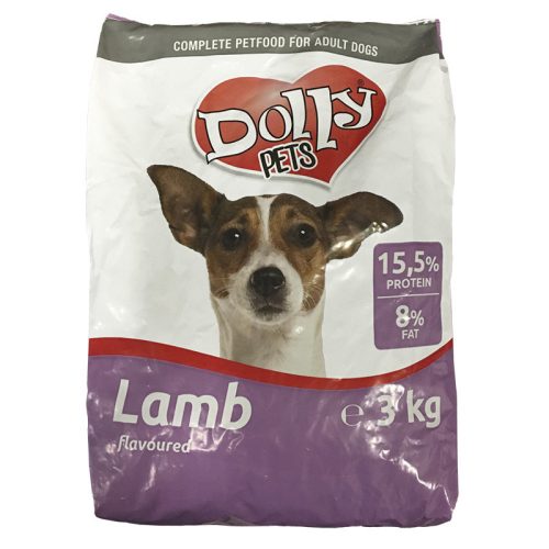 -Dolly Dog Száraz Kutyaeledel Bárányos 3kg