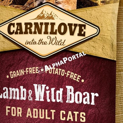 Carnilove Cat Adult Lamb & Wild Boar Sterilised-  Bárány & Vaddisznó Hússal 6kg