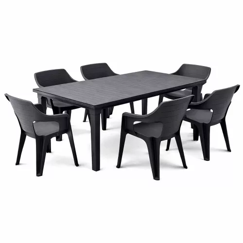 Elina 6+1 kerti bútor garnitúra szett