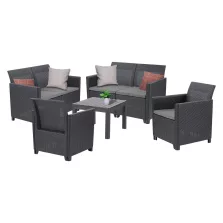   Claire VI 6 személyes kerti bútor garnitúra orlando asztallal