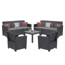   Claire VI 8 személyes kerti bútor garnitúra orlando asztallal