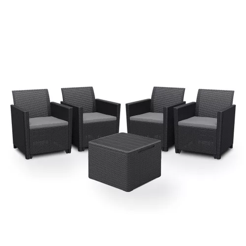 Claire II 4 személyes kerti bútor garnitúra