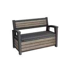 Decocoat műanyag kerti pad/tároló 227 L