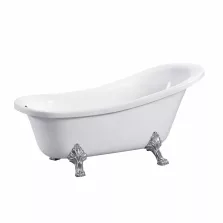 Clark szabadon álló fürdőkád fém lábakkal