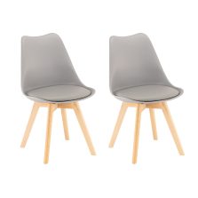 Silla étkezőszék 2 db szürke színben