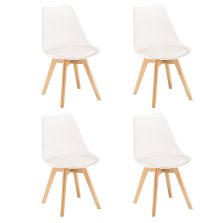 Silla étkezőszék 4 db fehér színben