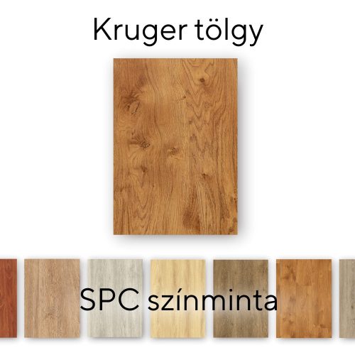 Leziter Kruger tölgy Vinyl SPC padló minta/db