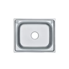 Mont szögletes egy medencés rozsdamentes mosogató