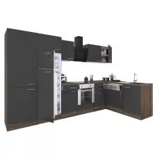   Yorki 340 sarok konyhabútor alsó sütős felülfagyasztós hűtős kivitelben