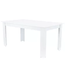 Yorki Standard étkezőasztal 160x90 cm fehér
