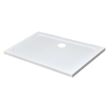   Modena Slim aszimmetrikus szögletes akril zuhanytálca, 80x120 cm