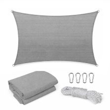 Rana napvitorla négyszög alakú 4x5 m szürke