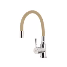   Corin álló mosogató csaptelep flexibilis kifolyócsővel bézs