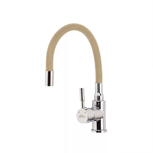 Corin álló mosogató csaptelep flexibilis kifolyócsővel bézs