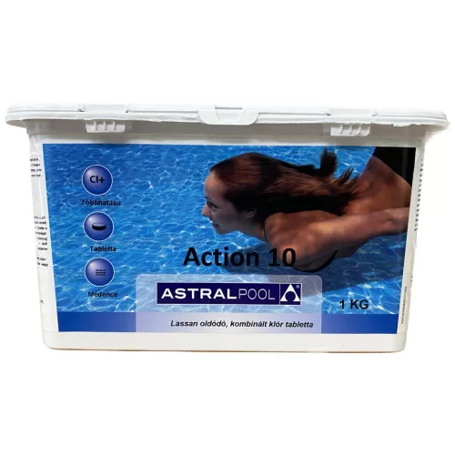 Astralpool Multiaction többfunkciós fertőtlenítő tabletta - 1kg