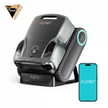   Aiper Scuba X1 Pro Max akkumulátoros medencetisztító robot, 300 m2, 533 l/perc, szűrőkosár: 5 l