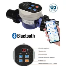   Medence sóbontó, Neo 10 gr/h, kompakt kivitel, Bluetooth vezérlés, automata vízfertőtlenítés, alacsony sótartalom, beépített áramláskapcsoló