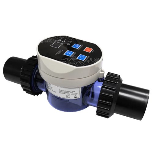 Medence sóbontó, Neo Smart 12 gr/h, kompakt kivitel, Wi-Fi és Bluetooth vezérlés, automata vízfertőtlenítés, alacsony sótartalom, beépített áramláskapcsoló