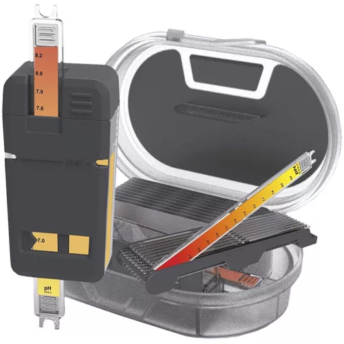 Medence vízelemző, FlexiTester FTX100, fehér, klór mérés, pH mérés, vizuális mérés