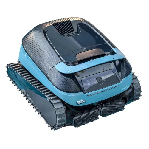 Medencetisztító robot, Dolphin EON 120, teljes medencetisztítás (padló, fal, vízvonal és lépcső tisztítás), SmartMap navigáció, UltraRun mód, DebrisLock szűrőrendszer, applikáció vezérlés csomagolási sérült