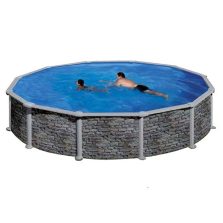 Gre rock fémpalástos medence D350x132cm