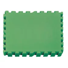 EVA medence szőnyeg, 500 x 500 x 4 mm, zöld, 9 db