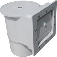   Medence szkimmer, Strend Pro, falba szerelhető, föld feletti medencékhez, 23,5 x 21 x 31 cm, UV-álló műanyag, átlátszó ablak