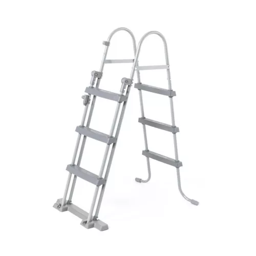 BESTWAY Biztonsági medence létra 3 fokos 107 cm magas medencékhez (58330)