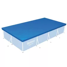   BESTWAY 4m x 2,11m csővázas medence védőtakaró (58107) (FFF 115)