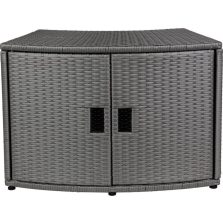   MSpa jacuzzi kiegészító bútor, kerek pezsgőfürdőhöz, nyitható, 80 x 30 x 58 cm