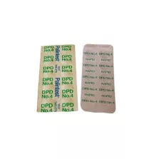   10 db szabad kötött klór vagy aktív oxigén mérő tabletta