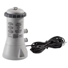   Papírszűrős vízforgató szivattyú, INTEX Krystal Clear C530, 2 m³/óra, 45 W, szürke, IPX7 védettség, szerviz dobozos (11468)