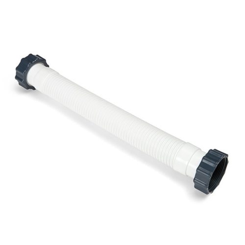 INTEX Homokszűrő csatlakozótömlő, összekötő gégecső, 45 cm, fehér, műanyag, 38 mm-es csatlakozó (11535)
