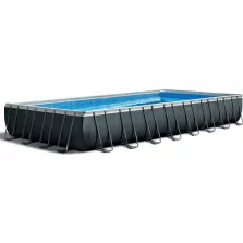   INTEX UltraSet XTR négyszögletű medence 975 x 488 x 132 cm homokszűrővel és sóbontóval (26378)