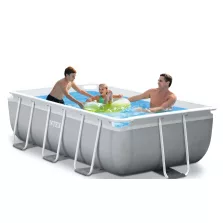  INTEX MetalPrism Set négyszögletű medence 300 x 175 x 80 cm (26784)