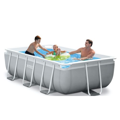 INTEX MetalPrism Set négyszögletű medence 300 x 175 x 80 cm (26784)