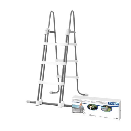 INTEX Biztonsági medence létra 3 fokos 91-107cm magas medencékhez (28075)